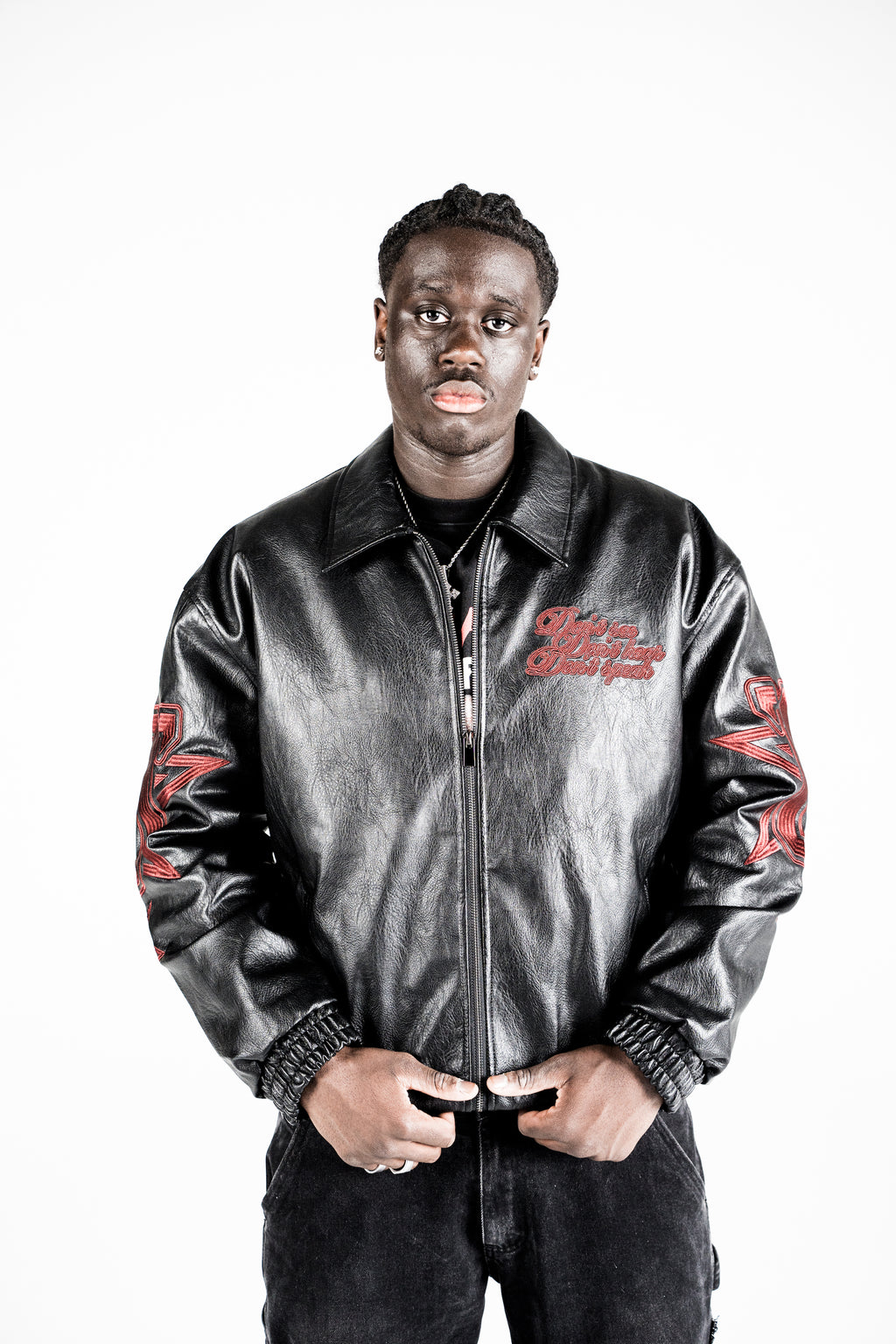 SIGNATURE LEATHER JACKET
