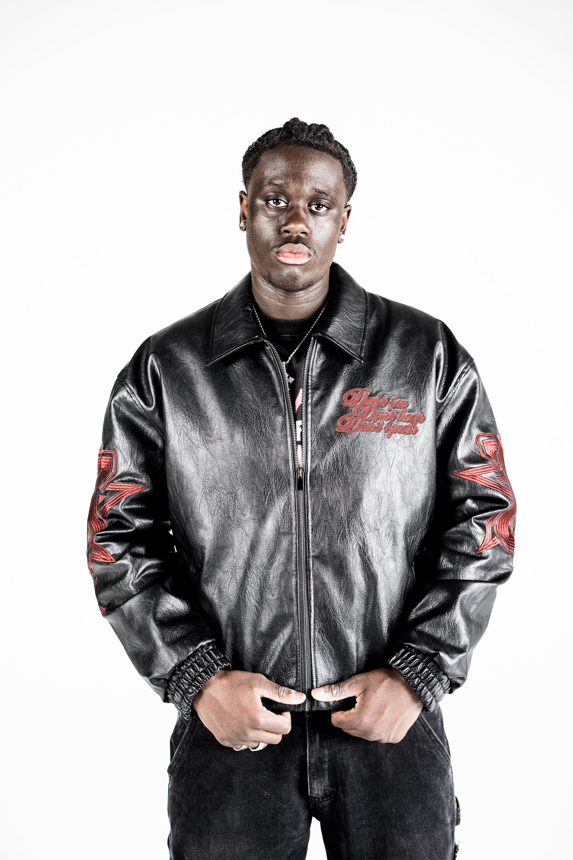 SIGNATURE LEATHER JACKET